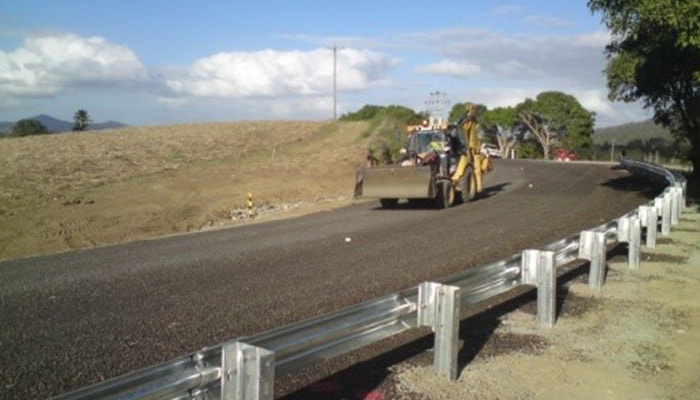 Gorge Road civil construction rehabilitation by RMS